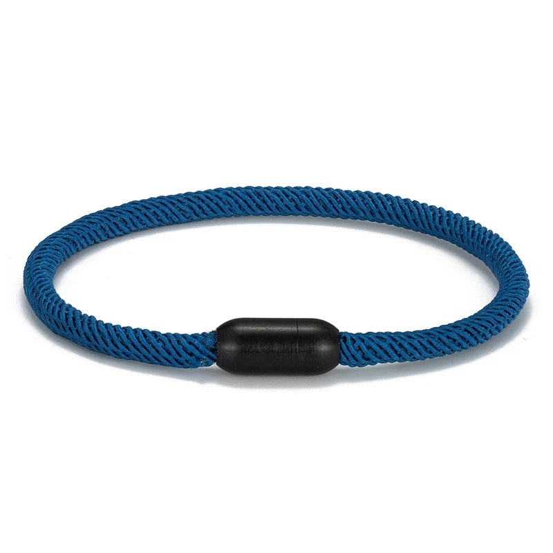 Tennis Rope Bracelet - Magnetic Clasp Sports Accessory for Players & Fans