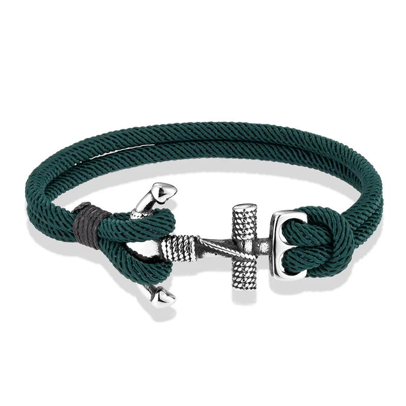 Mariner’s Flow Waterproof Anchor Bracelet