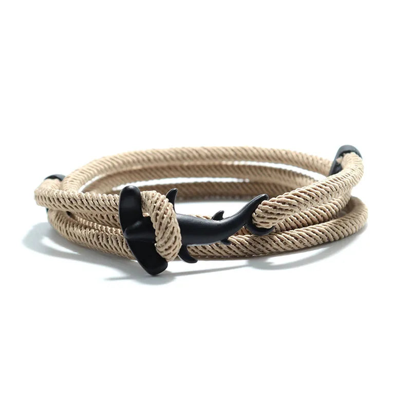 Shark Tide Bracelet The strength and movement of the waves, symbolizing the power of the shark.