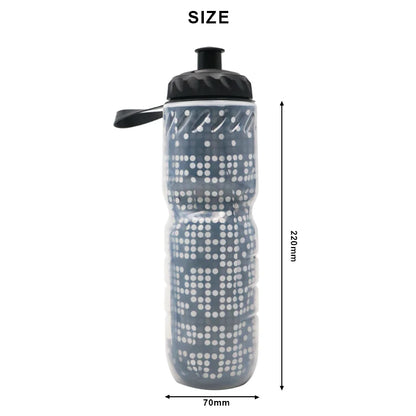Thermal double layer water bottle keep warm cool portable for outdoor sports