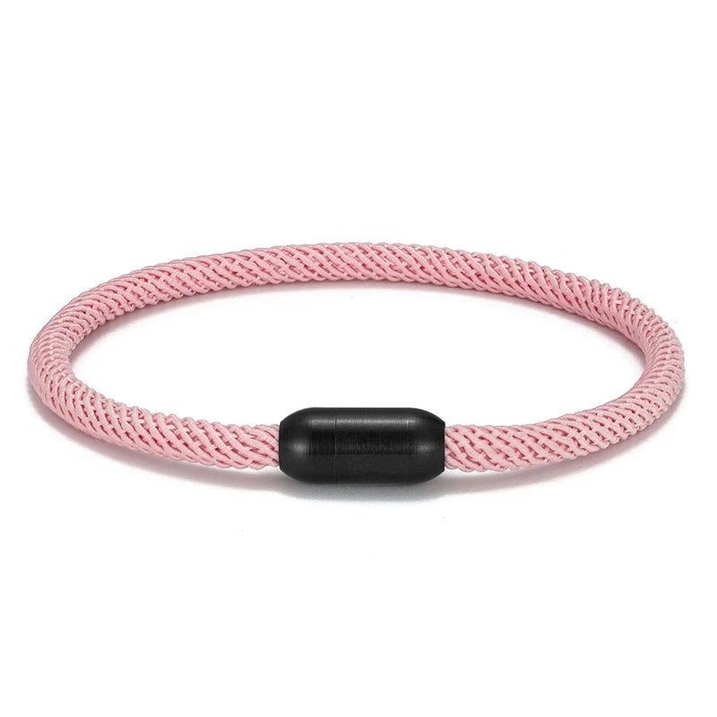 Tennis Rope Bracelet - Magnetic Clasp Sports Accessory for Players & Fans