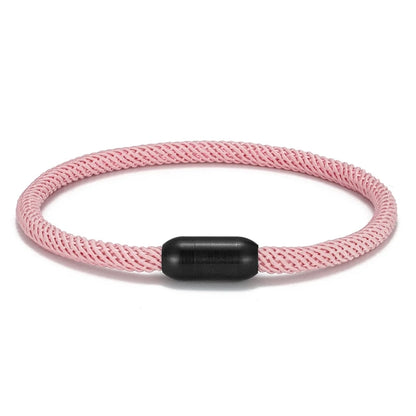 Tennis Rope Bracelet - Magnetic Clasp Sports Accessory for Players & Fans