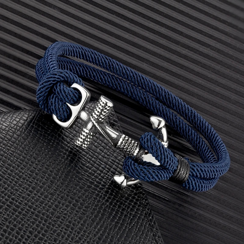 Mariner’s Flow Waterproof Anchor Bracelet