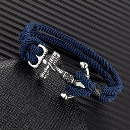 Mariner’s Flow Waterproof Anchor Bracelet
