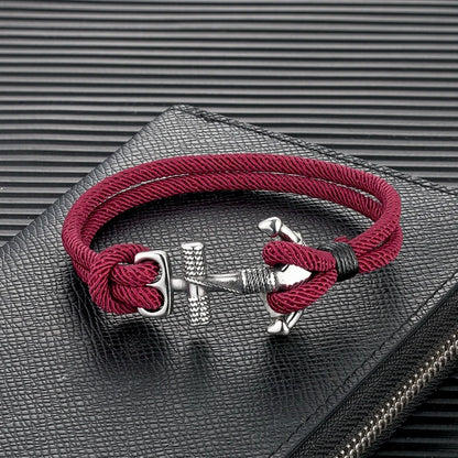 Mariner’s Flow Waterproof Anchor Bracelet
