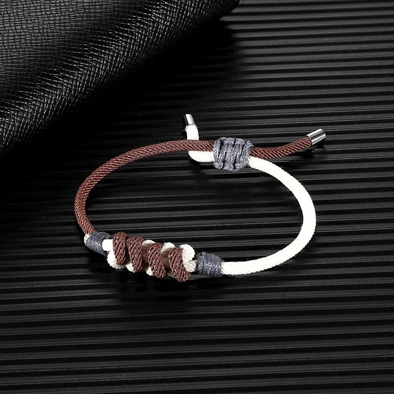 Milan Rope Couples Bracelet - Adjustable, Unisex
