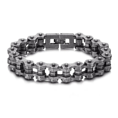 Iron Rider Punk Biker Chain Bracelet