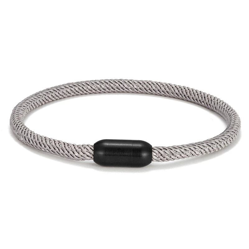 Tennis Rope Bracelet - Magnetic Clasp Sports Accessory for Players & Fans