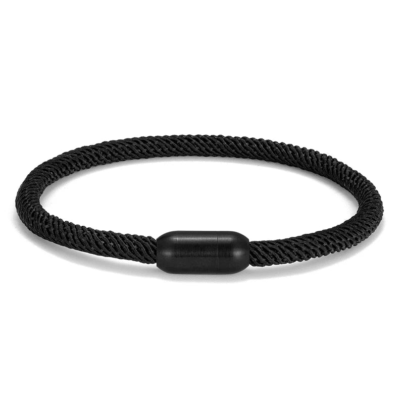 Tennis Rope Bracelet - Magnetic Clasp Sports Accessory for Players & Fans