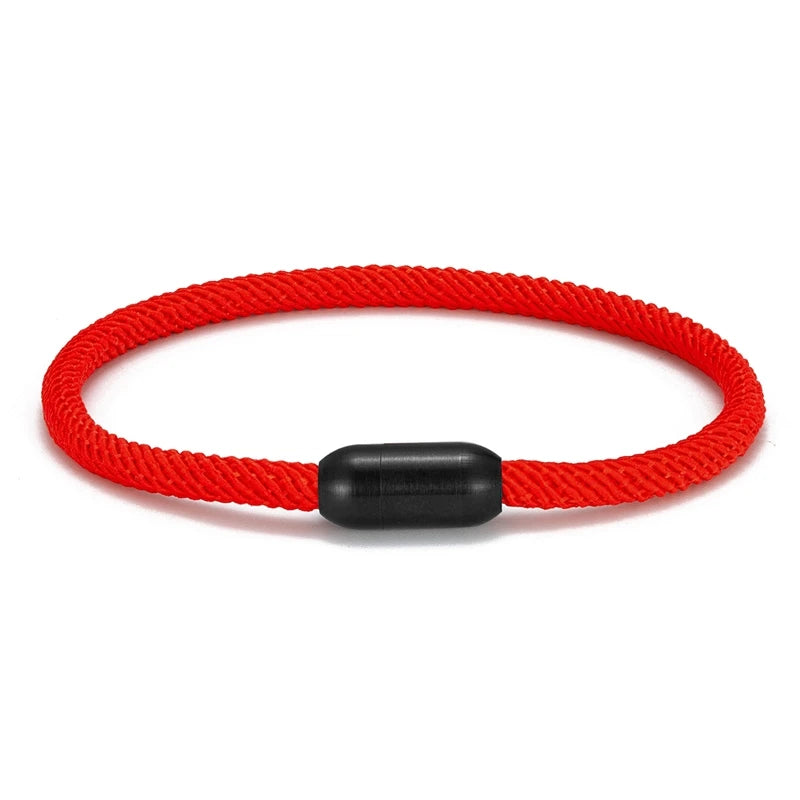 Tennis Rope Bracelet - Magnetic Clasp Sports Accessory for Players & Fans