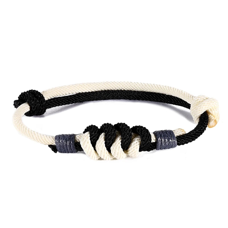 Milan Rope Couples Bracelet - Adjustable, Unisex