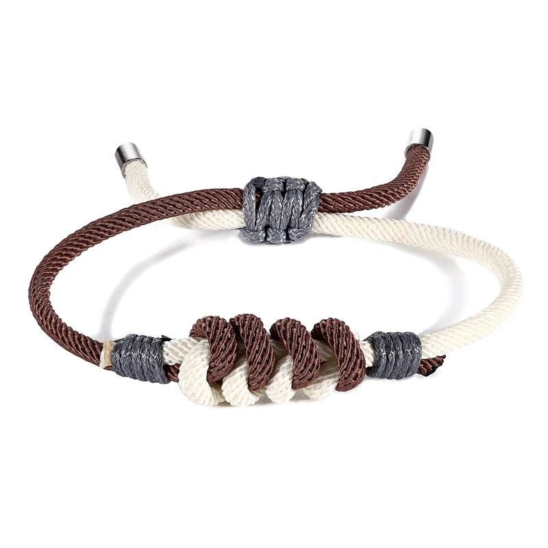 Milan Rope Couples Bracelet - Adjustable, Unisex