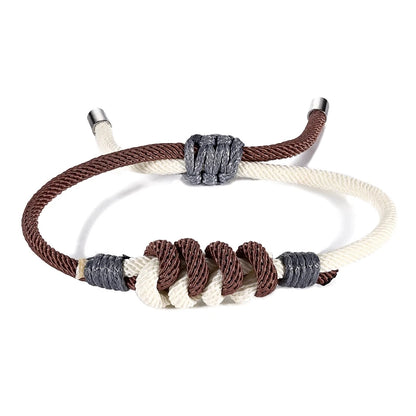 Milan Rope Couples Bracelet - Adjustable, Unisex