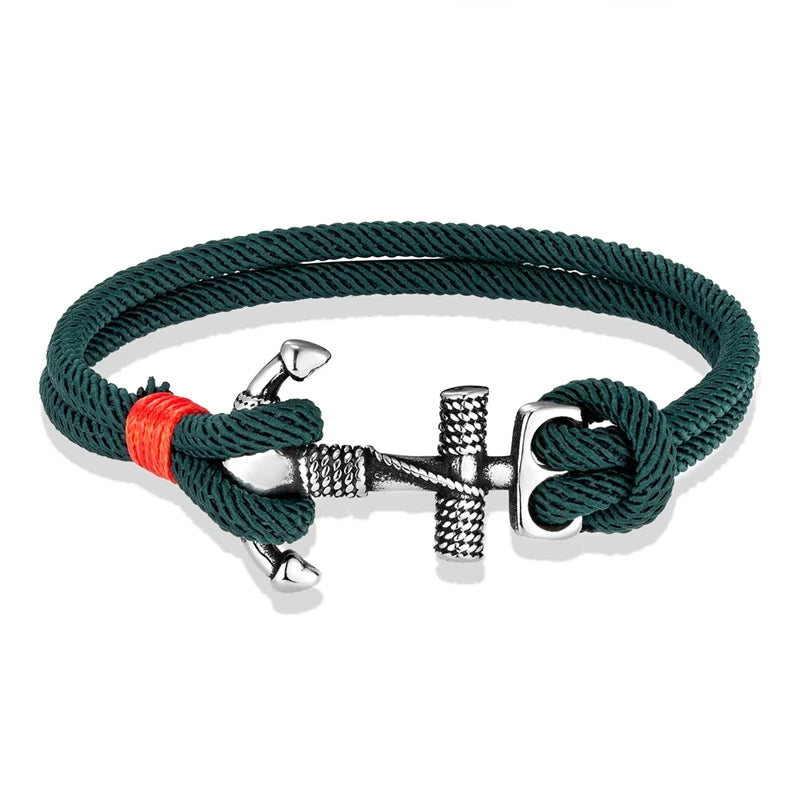 Mariner’s Flow Waterproof Anchor Bracelet