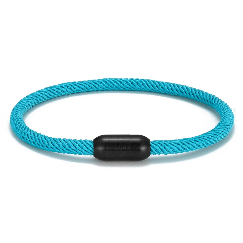 Tennis Rope Bracelet - Magnetic Clasp Sports Accessory for Players & Fans