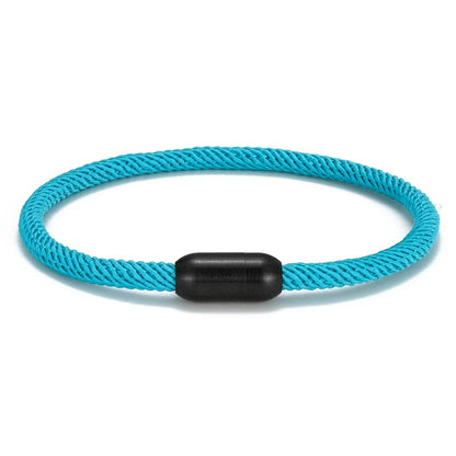 Tennis Rope Bracelet - Magnetic Clasp Sports Accessory for Players & Fans