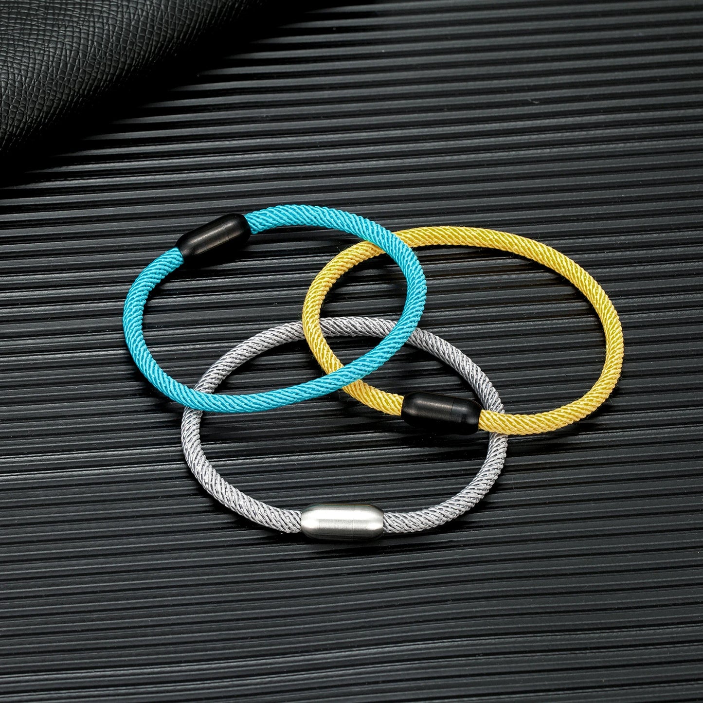 Tennis Rope Bracelet - Magnetic Clasp Sports Accessory for Players & Fans