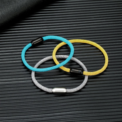 Tennis Rope Bracelet - Magnetic Clasp Sports Accessory for Players & Fans