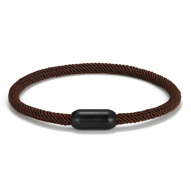 Tennis Rope Bracelet - Magnetic Clasp Sports Accessory for Players & Fans