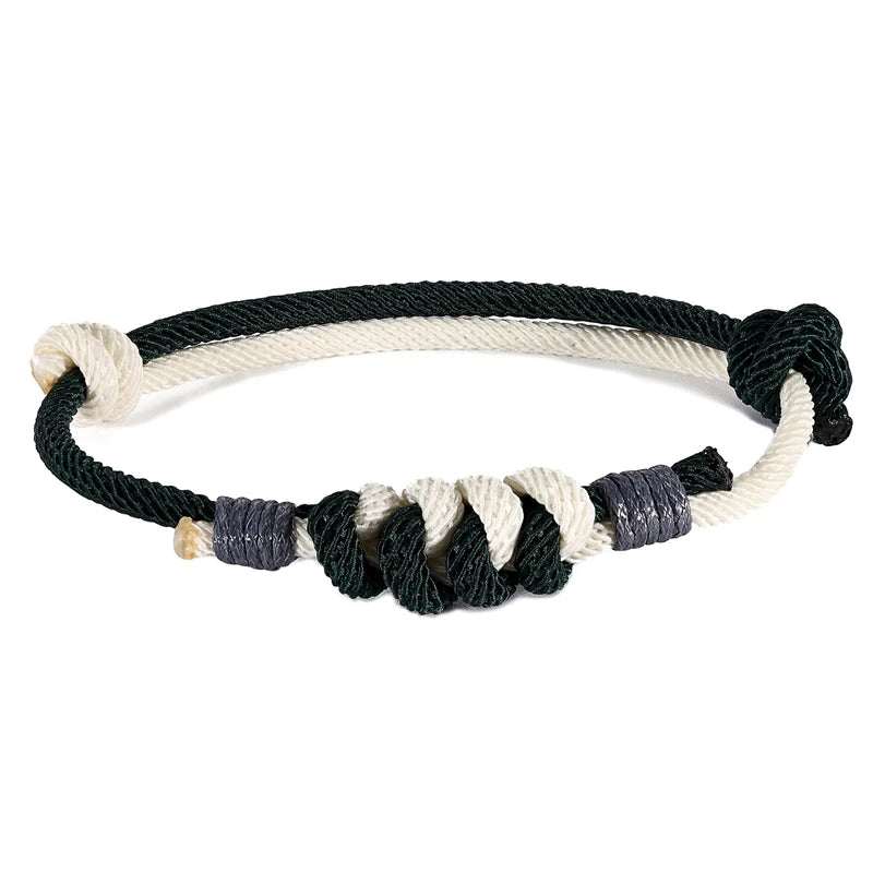 Milan Rope Couples Bracelet - Adjustable, Unisex
