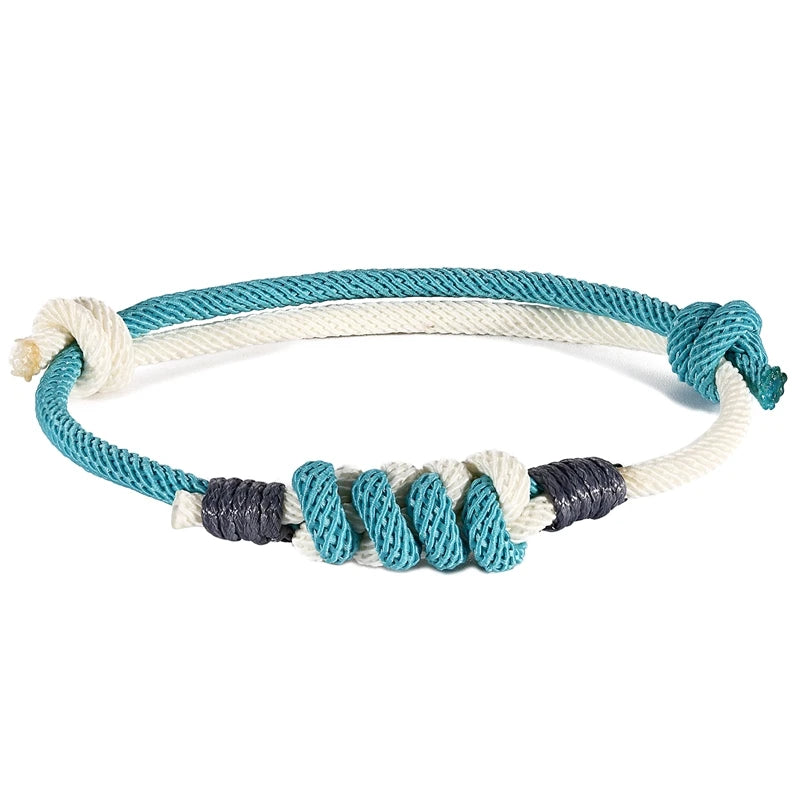Milan Rope Couples Bracelet - Adjustable, Unisex