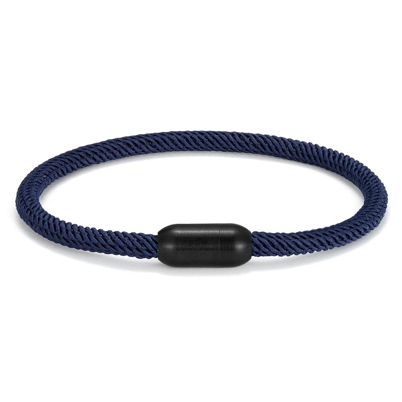 Tennis Rope Bracelet - Magnetic Clasp Sports Accessory for Players & Fans