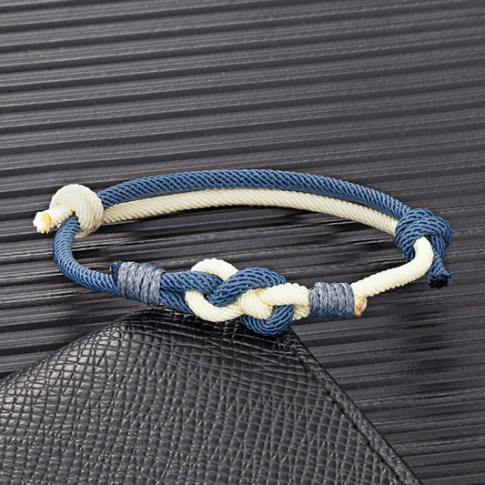 Pulsera de cuerda Lucky Knot Pulsera ajustable para parejas