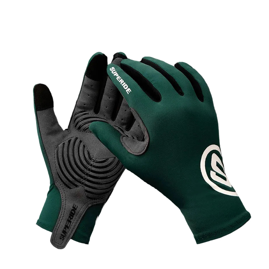 Full Finger Cycling Gloves - Padded, Breathable, Touchscreen, 6 Colors, S-XL
