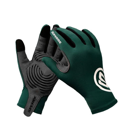 Full Finger Cycling Gloves - Padded, Breathable, Touchscreen, 6 Colors, S-XL