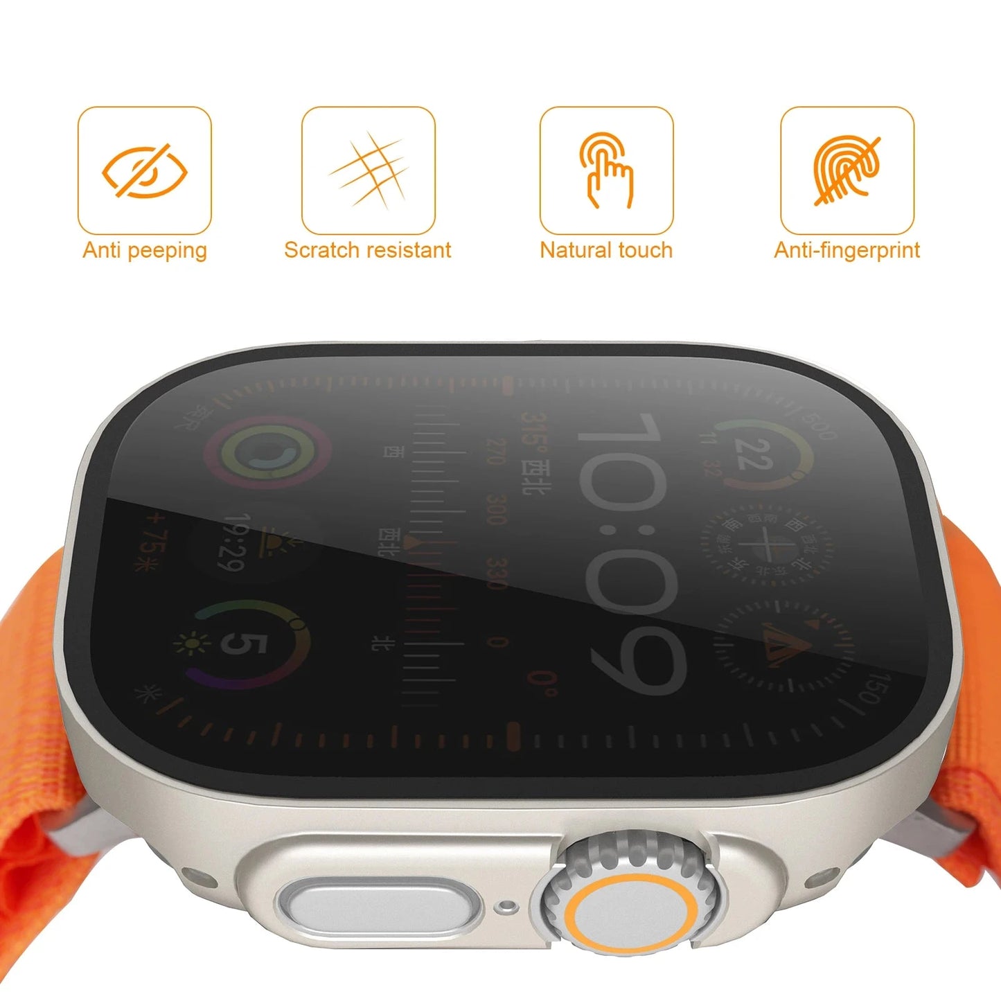 Screen protector Premium protection against scratches and dust for Watch Apple deideas