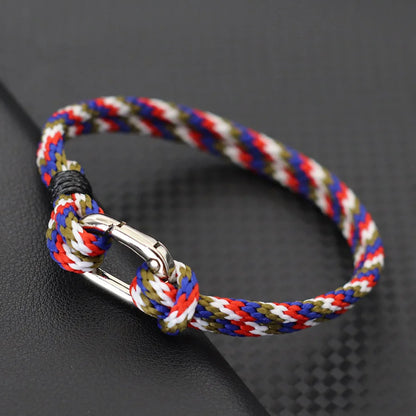Novel Men String Bracelet Handmade Ethnic Cord Outdoor Sports Cycling Accessories Multiple Colors Sizes Perfect Gift For Him deideas