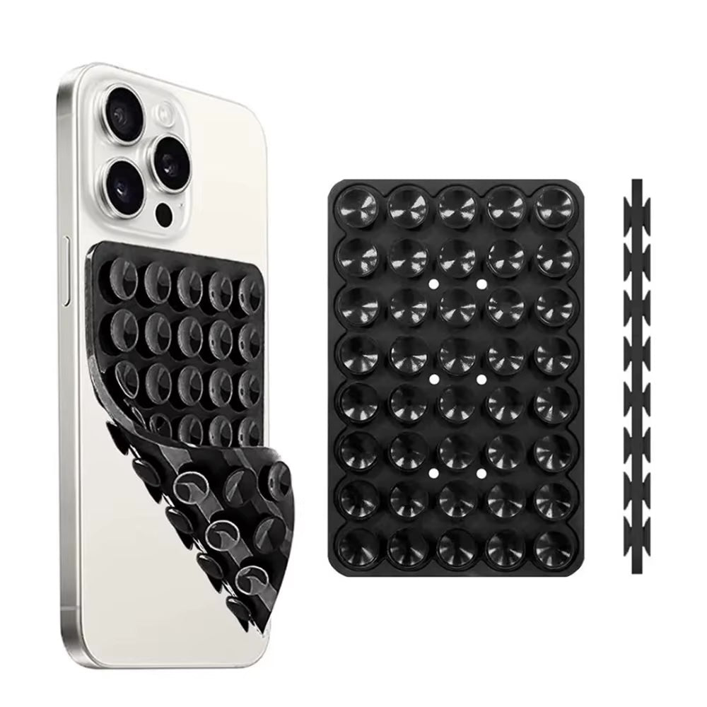 StickyGrip Silicone Suction Case Secure, Non-Slip Mount for iPhone