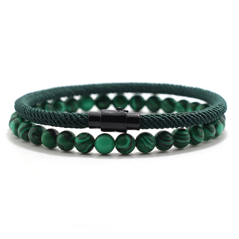 Onyx Tiger Balance Bracelet