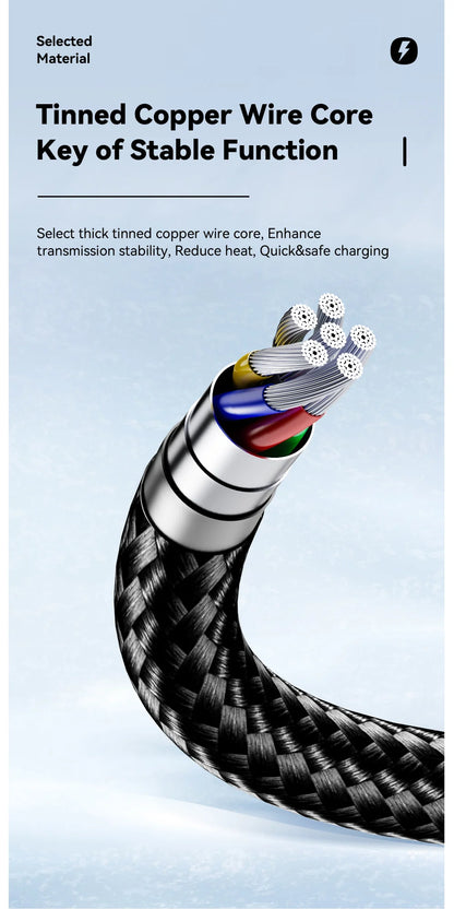 USB-C to USB-C Cable 240W - Ultra Fast Charging Cable 6A PD | Gaming Laptops & High-Power Devices