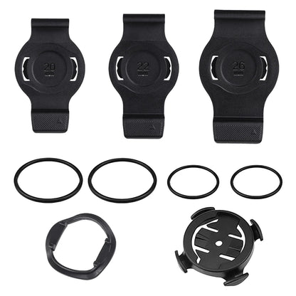 Soporte de silicona para reloj de bicicleta - Soporte universal para manillar, 22-35mm, compatible con smartwatch