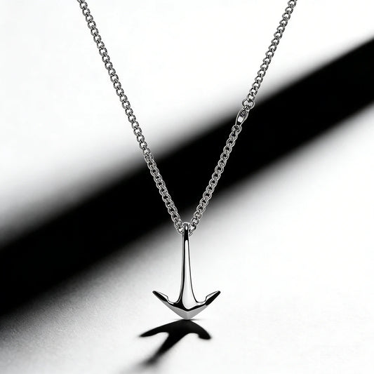 Anchor Pendant Necklace – Stainless Steel, Gold & Silver, 3 Lengths | Unisex