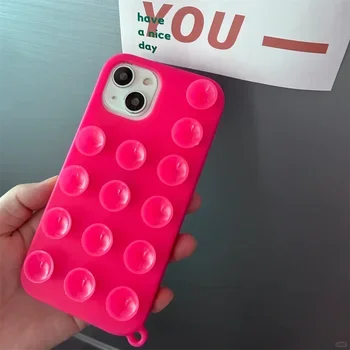 Phone Case Soft Silicone Holder for iPhone 16/15/14