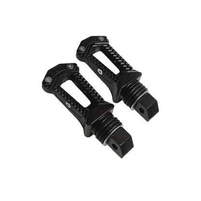 Estriberas traseras de aluminio CNC para Kawasaki KLR 650 – Estriberas universales para motocicleta