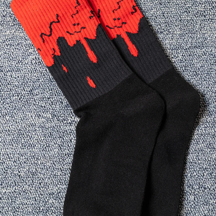 Calcetines de tripulación con costuras de colores, paquete de 3 - Algodón, EU 36-44, 5 combinaciones de colores, Unisex