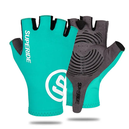 Half Finger Cycling Gloves - Padded, Anti-Sweat, Breathable, 6 Colors, S-XL