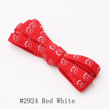 Bandana Graphic Flat Shoelaces, 70–200 cm
