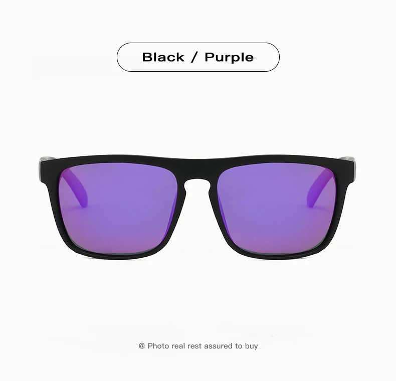 Wraparound Polarized Sport Sunglasses - UV400, TAC Lens, 63mm, Case Included, 10 Colors