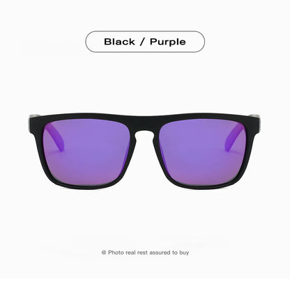 Wraparound Polarized Sport Sunglasses - UV400, TAC Lens, 63mm, Case Included, 10 Colors