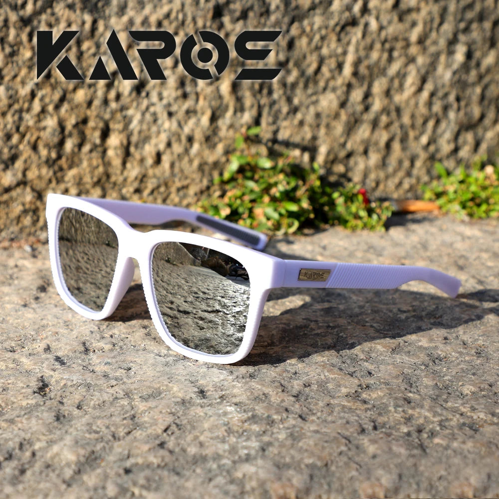 Gafas de sol deportivas polarizadas antirreflejo - UV400, lente TAC de espejo, 64 mm, estuche incluido, 5 colores
