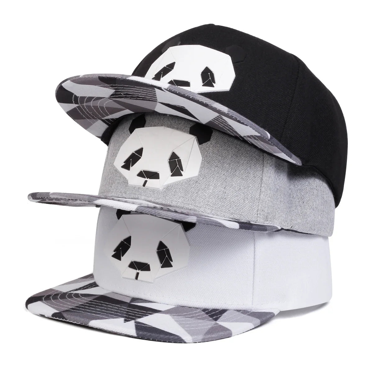 Panda Offset Printing Hip-Hop Baseball Cap - Casual Adjustable Hat