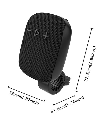 Speaker Waterproof Shockproof Outdoor Backpack Bike