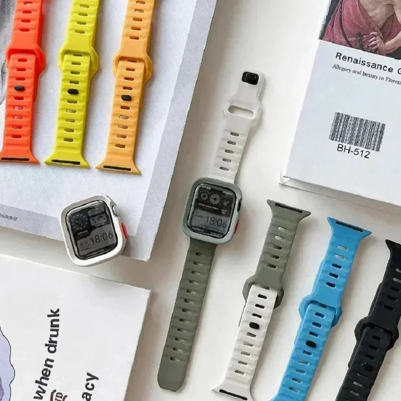 Urban Steel Strap moderno y sofisticado. Your Apple iWatch.