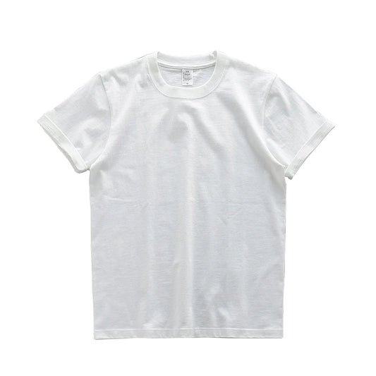 Solid Color Cotton Short Sleeve T-Shirt Top Casual T-Shirts