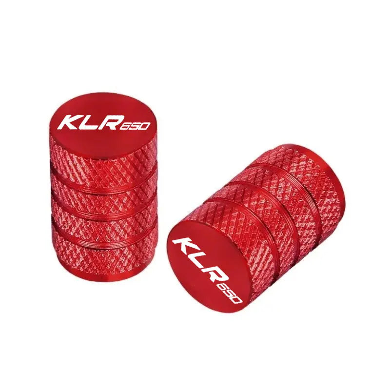 Tapones de válvula de neumático de aluminio CNC para Kawasaki KLR 650 – KLX300 KLX230 KLX140