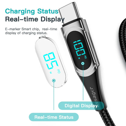 USB-C to USB-C Fast Charging Cable 100W/5A